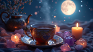 Ritual da Lua Cheia: Transforme Sua Energia com um Chá Mágico em 7 Minutos